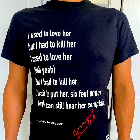 Used to love heart - Guns N’ Roses 🌹 t shirt - All sizes! New!! - Picture 1 of 3